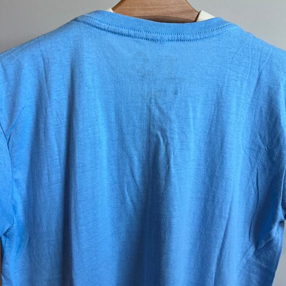 TLC Women's Light Blue Short Sleeve Graphic T-Shirt - Size XS - NWT - Picture 6 of 6